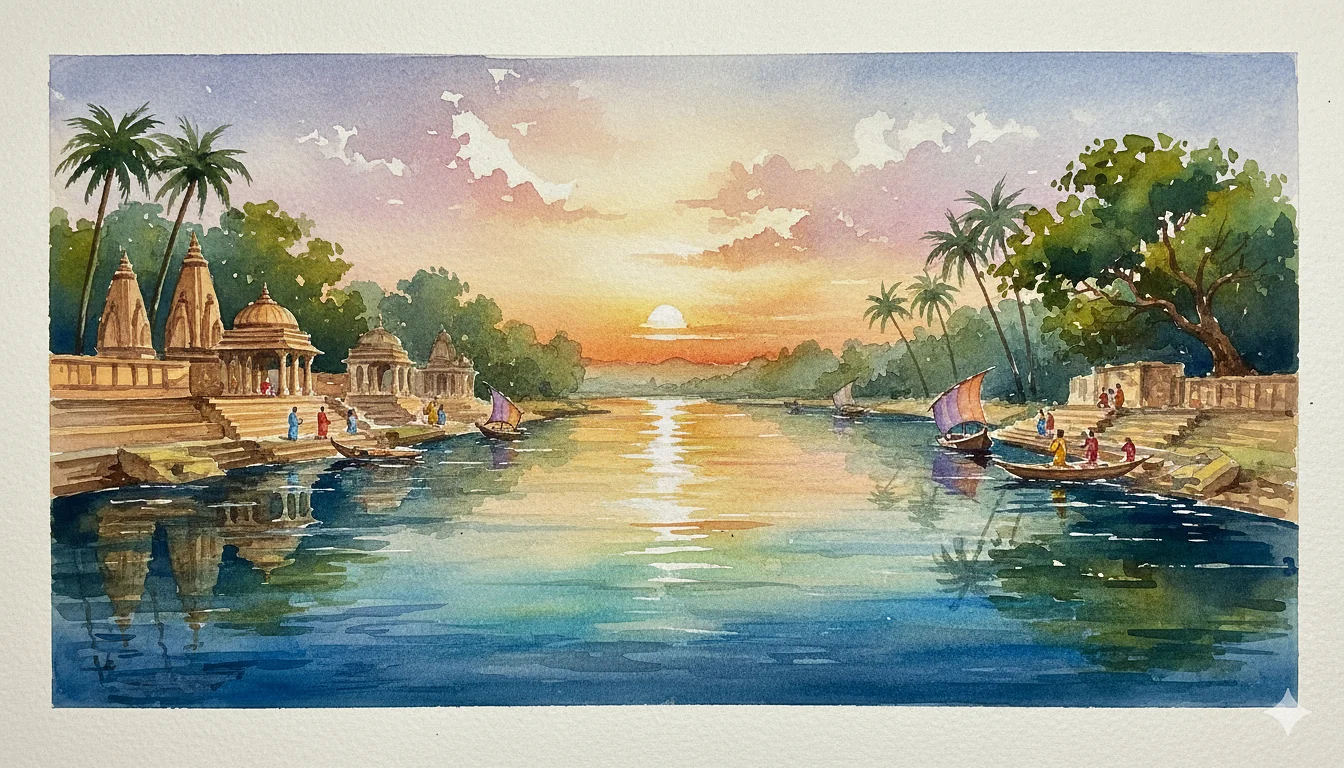 Rivers in Bhāratīya Civilization: The Sacred Flow of Life - Part One
