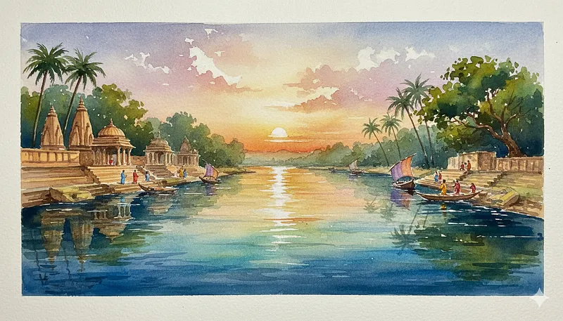 Rivers in Bhāratīya Civilization: The Sacred Flow of Life - Part One