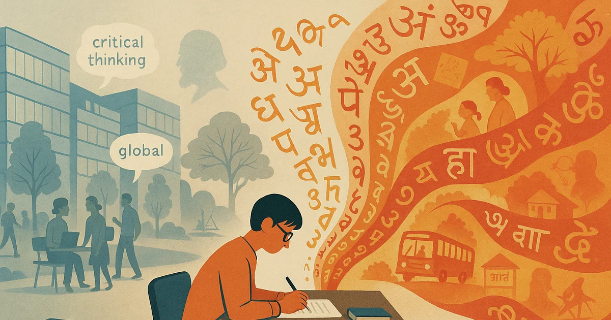 Can India’s Liberal Arts Universities Think in Indian Languages?