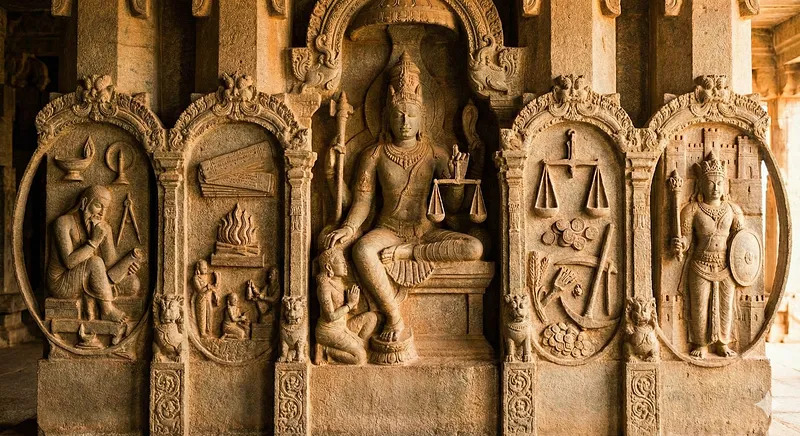 The Four Pillars of Knowledge: Ancient Indian Wisdom on Governance and Society