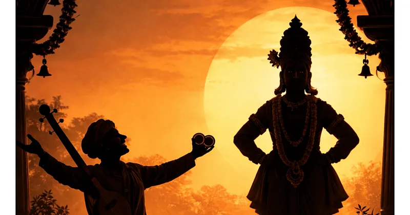 Filming through the adhyātmika lens: A review of the film ‘Abhang Tukaram’