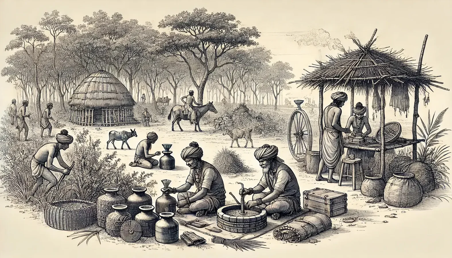 The Empire of Threads and Silver - How Colonialism Unraveled India’s Trade Legacy