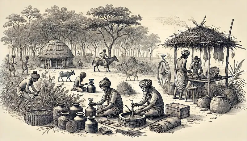 The Empire of Threads and Silver - How Colonialism Unraveled India’s Trade Legacy