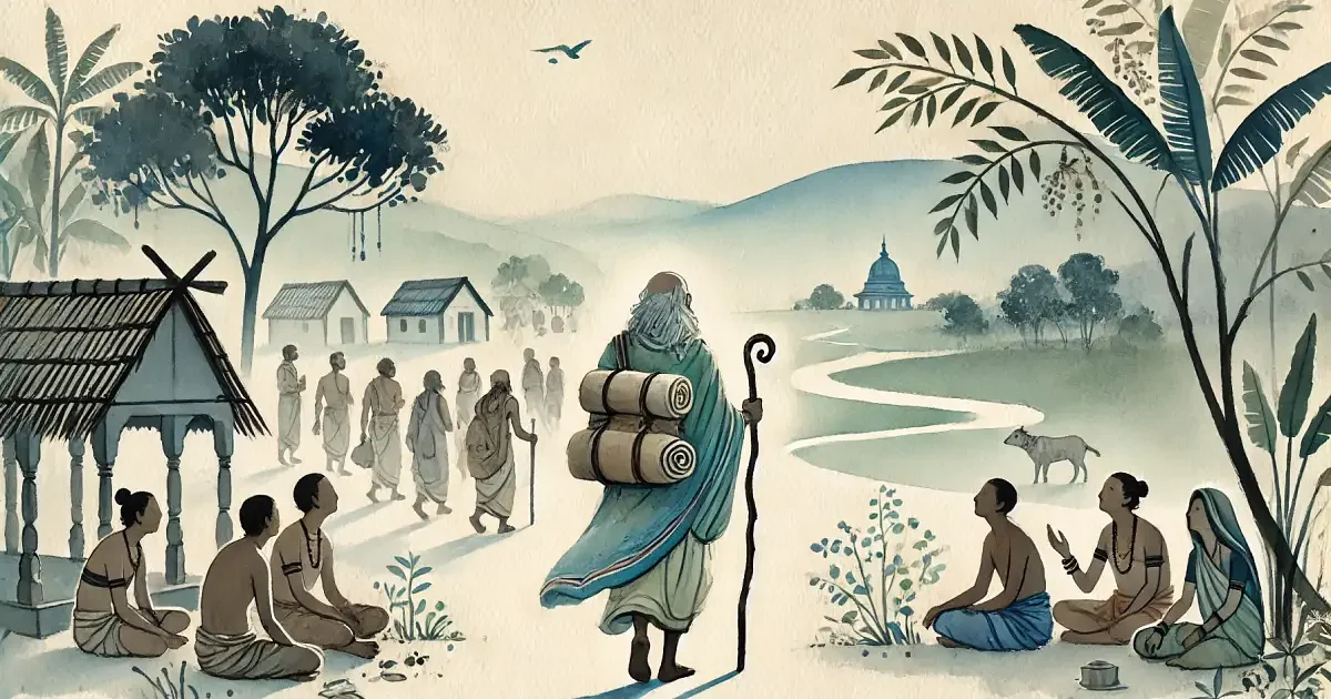 The Forgotten Threshold - Bhikṣāvṛtti and the The Vanished Wisdom of India’s Wanderers
