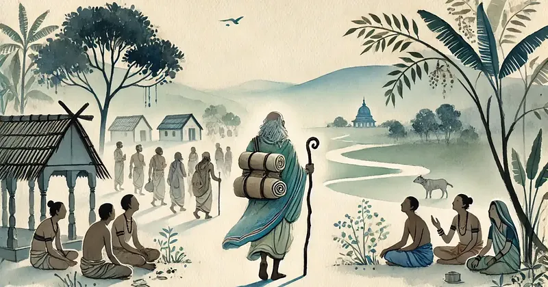The Forgotten Threshold - Bhikṣāvṛtti and the The Vanished Wisdom of India’s Wanderers