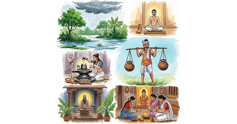 The Glory of Śrāvaṇa Māsa