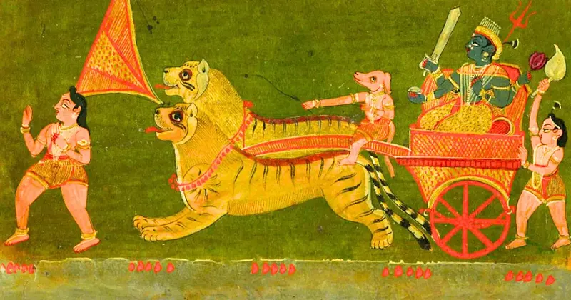 Many Forms, Many Attributes: Depictions of Devī Durgā in Indian Paintings