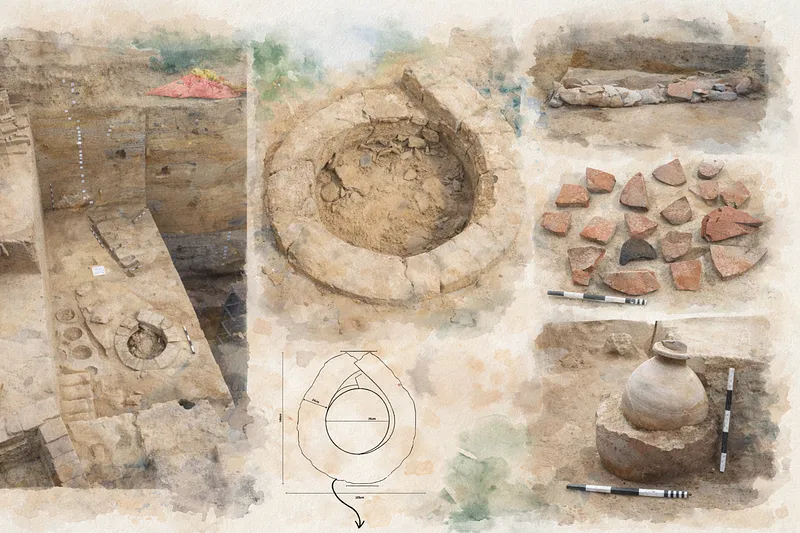 84 kos of Braj and the Excavations at Bahaj - Part Six:  Groundbreaking discoveries (contd.)