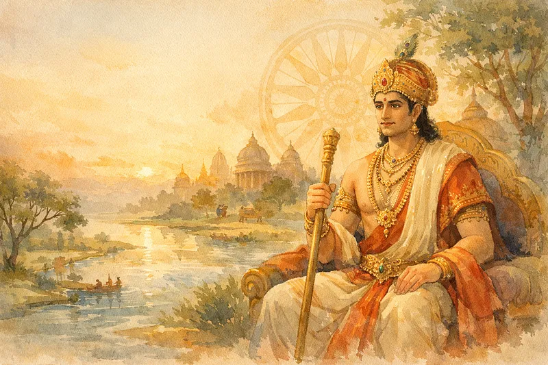 The King as Sustainer of Dharma