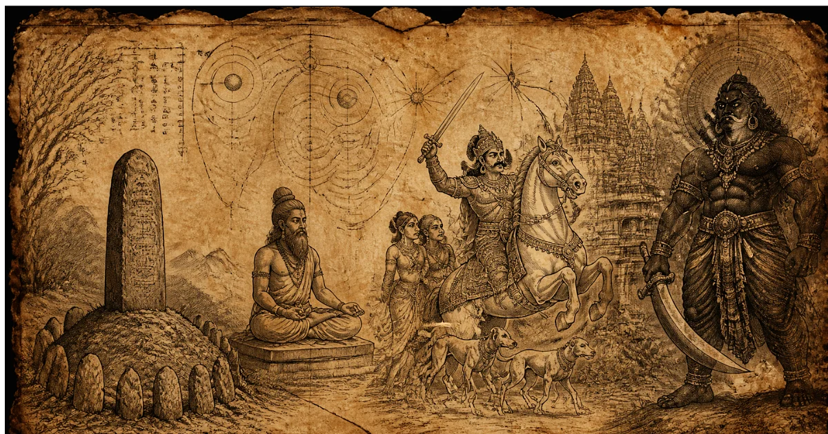 Ayyaṉār and Karuppaṇṇasāmi: A Stratigraphy of Their Origins and Pan-Indian Cousins