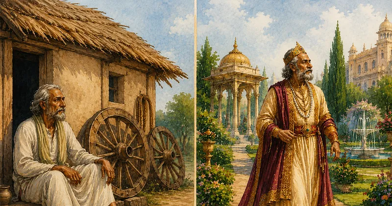 Sūta Adhiratha- Impoverished Charioteer or Aṅga royal?