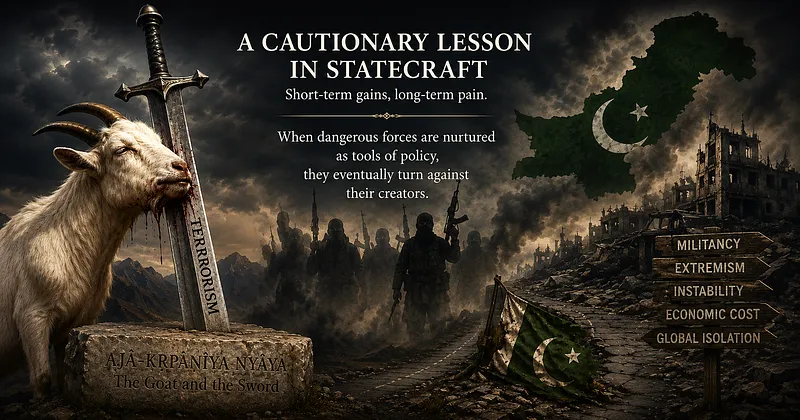 Understanding Pakistan through the Ajā-kṛpāṇīya Nyāya Perspective from the Indian Knowledge System