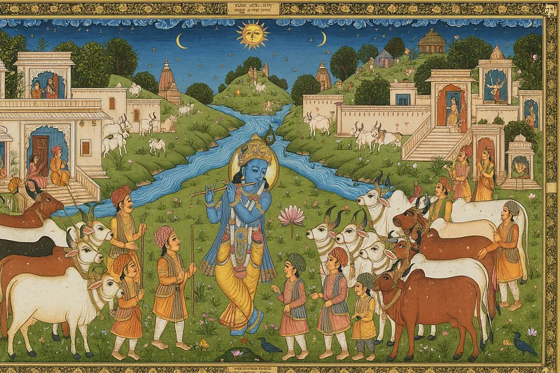 Part One: The Sacred Kṣetra of Gopāla - 84 kos of Braj and the Excavations at Bahaj